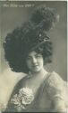 Postkarte - Hutmode - Die Hüte von 1909