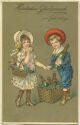 Postkarte - Geburtstag - Kinder - Champagner
