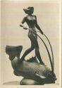 Postkarte - HDK568 - Fischreiterin - Helmut Liebermann