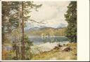 Ansichtskarte - Bergsee - Edward Harrison Compton