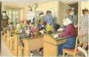 Postkarte - Vermenschlichte Katzen - Schulinspektion