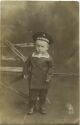 Kinder - Junge im Matrosenanzug "SMS Kronprinz" - Foto-AK ca. 1910