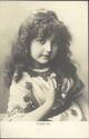 Fidelite - Mädchen mit lockigem Haar ca. 1900 - Postkarte