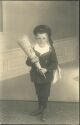 Junge mit Schultüte - Foto-AK 1918