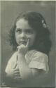 Postkarte - Kleines Mädchen - jeune fille