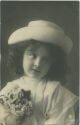 Postkarte - Kleines Mädchen - fillette - little girl