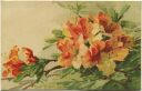 Postkarte - Catharina C. Klein - Rhododendron-Blüte