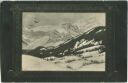 Postkarte - Winterabend im Berner Oberland