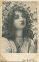 Postkarte - H. Ryland - junge Frau - Series 6003