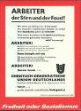 Ansichtskarte - Klaus Staeck 1976 Nr. 17b - Freiheit oder Sozialismus