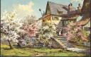 Ansichtskarte - Baumblüte - signiert Fuggenberger