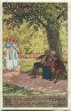 Postkarte - Adalbert Stifter - Ernst Kutzer - Zwei Schwestern
