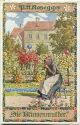Postkarte - P. K. Rosegger - Ernst Kutzer - Die Blumenmutter