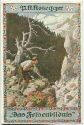 Postkarte - P. K. Rosegger - Ernst Kutzer - Das Felsenbildnis