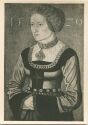 Hans Krell - Weibliches Bildnis 1529 - Foto-AK