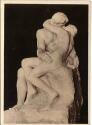 Ansichtskarte - Skulptur - Der Kusss