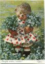 Postkarte - Mecki - Alles Liebe zum Geburtstag