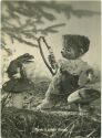 Postkarte - Mecki's große Schau - Frosch
