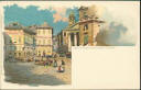 Ansichtskarte - Motiv - Meissner & Buch - Genova - Piazza Annunziata e via Balbi