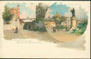 Ansichtskarte - Motiv - Meissner & Buch - Genova - A Principe - Monumento Duchessa di Galliera - Piazza Manin