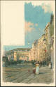 Ansichtskarte - Motiv - Meissner & Buch - Genova - sul porto