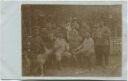 Postkarte - Soldaten in Uniform