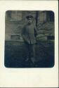 Foto-AK - Soldat in Uniform - Stempel Berlin S