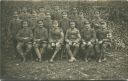 Soldatengruppe in Flandern - Feldpost