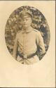 Postkarte - Soldat - Portraitaufnahme
