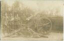 Postkarte - Geschütz - Soldaten - Kanone