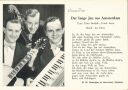 Postkarte - Lucas-Trio - Der lange Jan aus Amsterdam - 1954