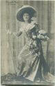 Postkarte - Maude Fay als Tosca