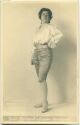 Postkarte - Delia Reinhardt als Octavian im Rosenkavalier