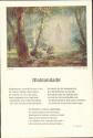 Waldandacht - Lebrecht Dreves - Gedicht - Postkarte