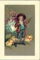 Postkarte - Ostern - Küken