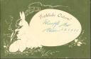 Postkarte - Fröhliche Ostern - Prägedruck