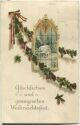 Postkarte - Weihnachtsfest - Schleife