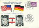 Ansichtskarte - Kennedy - Willy Brandt