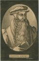 Postkarte - John Knox - Ioannes Cnoxus - schottischer Reformator