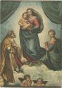 Postkarte - Raffaello - Madonna di San Sisto - Sixtinische Madonna