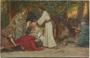 Die Heilige Schrift - Jesus heilt die Kranken - Künstlerkarte