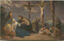 Die Heilige Schrift - Jesus am Kreuze - Künstlerkarte