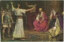 Paulus vor Festus und Agrippa - Künstler-Ansichtskarte