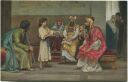 Die Heilige Schrift - Der 12 jährige Jesus im Tempel - Künstler-Ansichtskarte