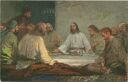 Die Heilige Schrift - Die Einsetzung des heiligen Abendmahls - Künstler-Ansichtskarte