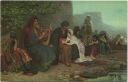 Die Heilige Schrift - Wehklage der Gefangenen zu Babel - Künstler-Ansichtskarte