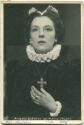 Postkarte - Angela Salloker als Maria Stuart