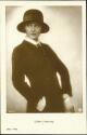 Postkarte - Lilian Harvey mit Hut