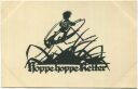 Hoppe hoppe Reiter - Schattenbild