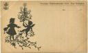 Deutscher Mädchenkalender 1919 - Das Kränzchen - Schattenbild